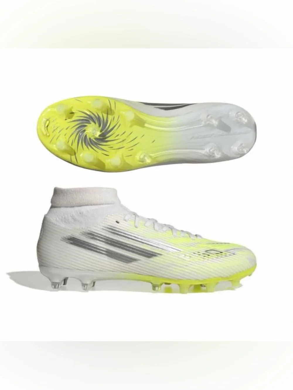 Adidas F50 Sparkfusion League Soccer Cleats White Women's Size 8.5 JP8350 NWT